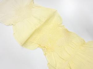 正絹　絽　絞り　夏用帯揚げ